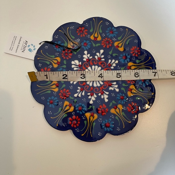 AYDIN LARGE TURKISH CERAMIC COASTER - Picture 3 of 6